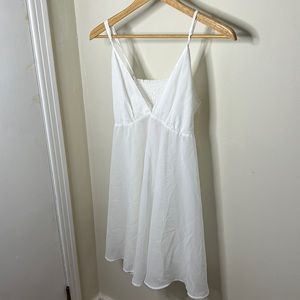 La Vie En Rose Babydoll Nightgown. Sheer